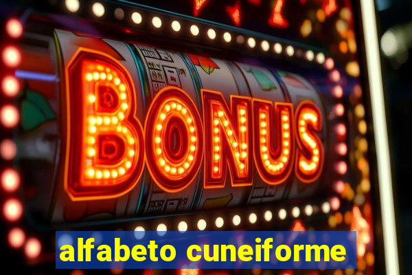 alfabeto cuneiforme